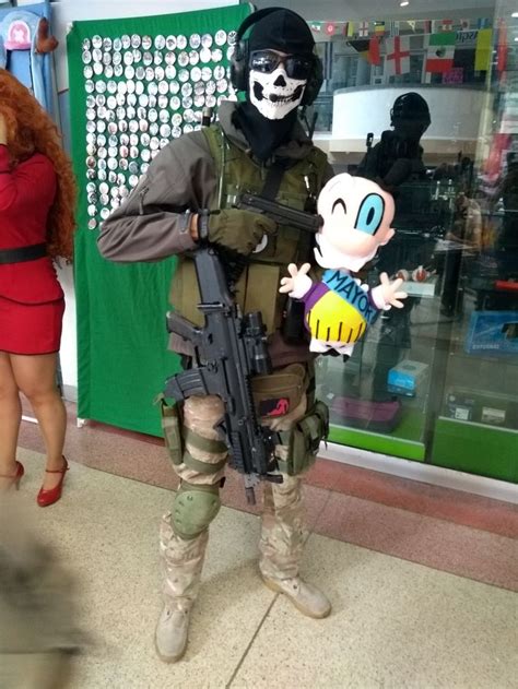 Cosplay - Call of Duty MW2 Ghost 4.0 | Animes shojo, Arte, Foto