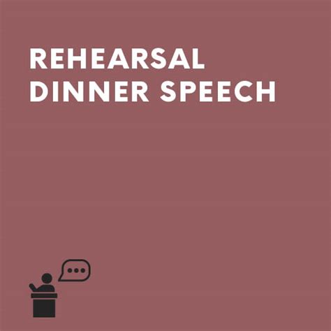 Rehearsal Dinner Speech – iSpeeches.com