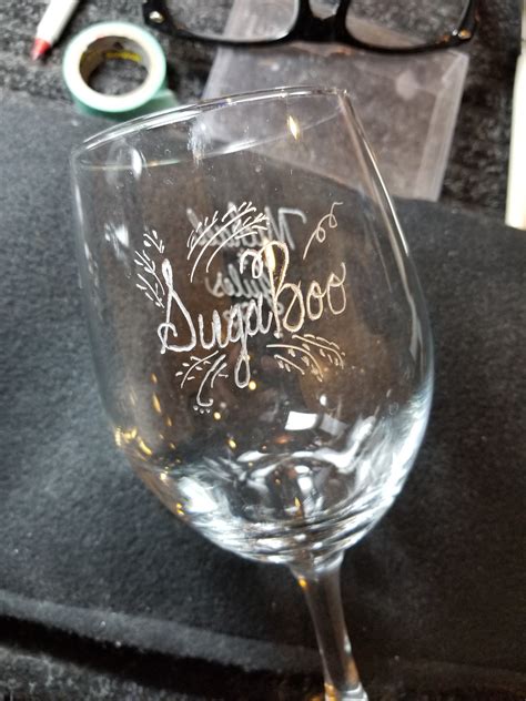 Personalized Wine Glasses at a Private Wedding on Hilton Head Island