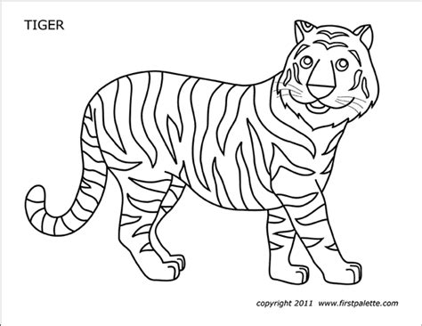 Tiger Print Drawing