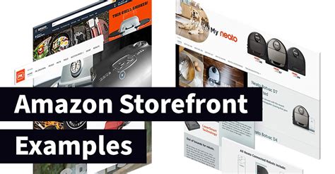 Amazon Storefront Design Templates