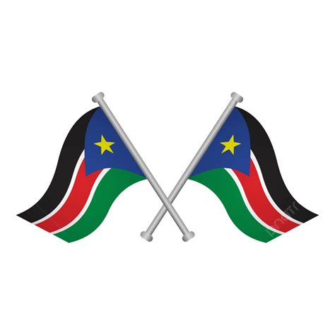 South Sudan Flag, South Sudan, Flag, South PNG and Vector with ...