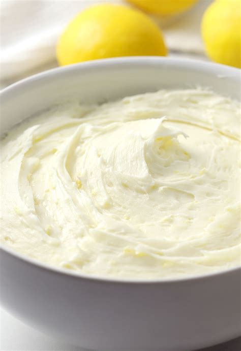 Lemon Cream Cheese Frosting - The Toasty Kitchen