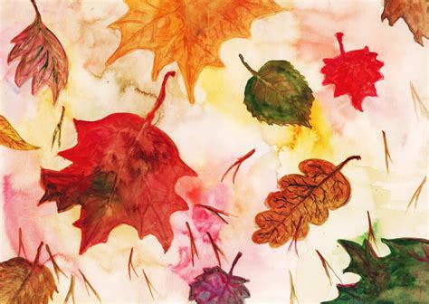 Autumn Leaves Painting