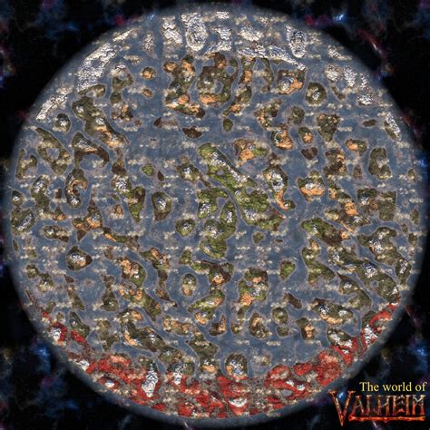 Map of Valheim ! North = Deep north | South = Ashlands | West/East ...