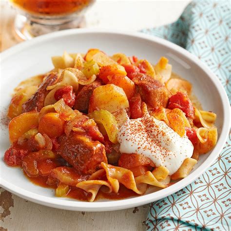 Hungarian Pork Goulash Recipe - EatingWell