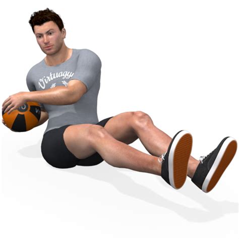 Medicine Ball Russian Twist Video Exercise Guide