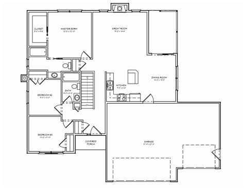 3 Bedroom Ranch With Basement Floor Plans – Flooring Tips