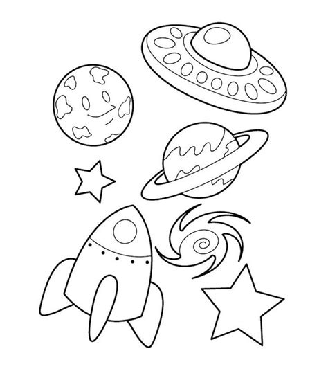 10 Best Spaceship Coloring Pages For Toddlers | MomJunction