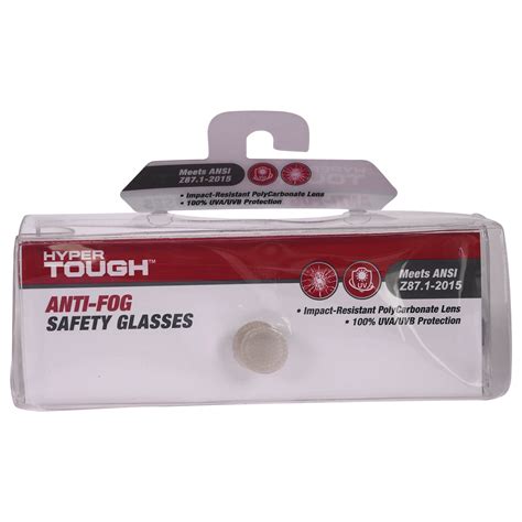 Hyper Tough Anti-Fog Safety Glasses - Walmart.com