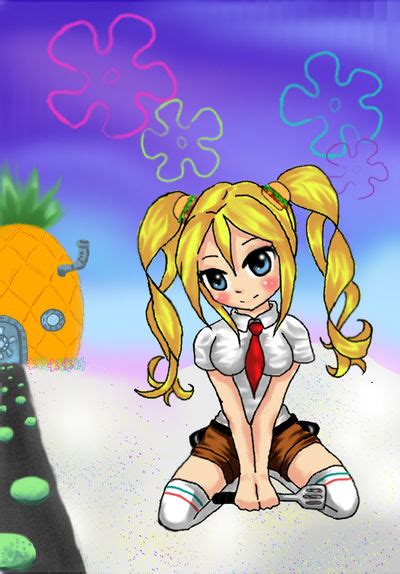 Spongebob anime girl by Corichii on DeviantArt