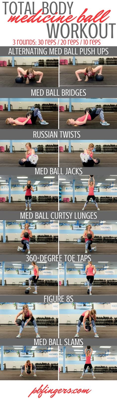 10 Or 20-Minute Med Ball Full-Body Circuit Workout Pumps Iron | atelier ...