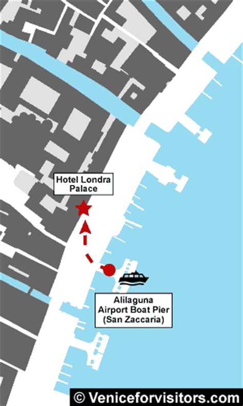 Directions to Hotel Londra Palace | Venice for Visitors