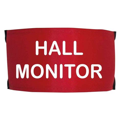 School Hall Monitor Armbands - Child's Armband for Schools