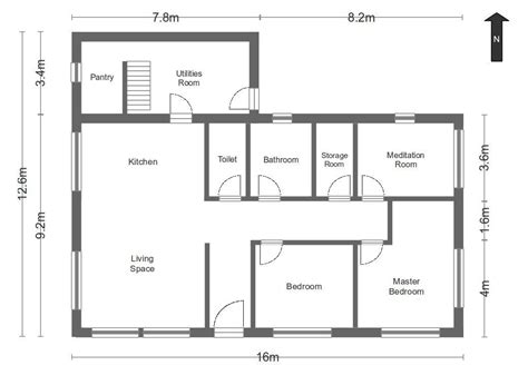 Simple Line Drawing Of A House at PaintingValley.com | Explore ...