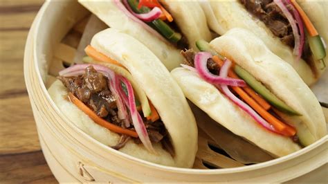 Pulled Beef Bao Buns recipe - The Cooking Foodie