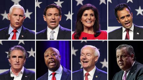 Milwaukee GOP presidential debate: RNC announces 8 candidates have ...