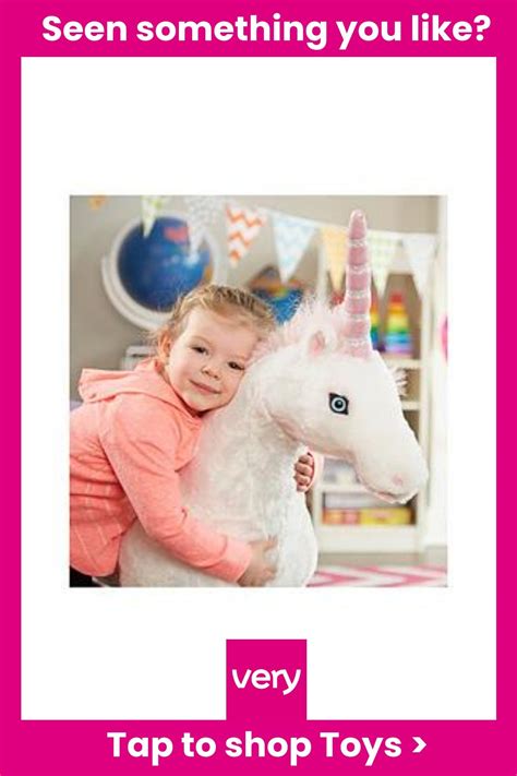 Melissa & Doug Plush Unicorn - 92Cm