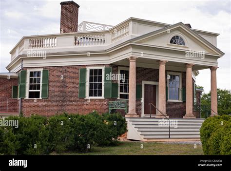 THOMAS JEFFERSON POPLAR FOREST VIRGINIA Stock Photo - Alamy