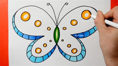 Butterfly Design 10 How To Draw Simple Symmetrical Butterflies