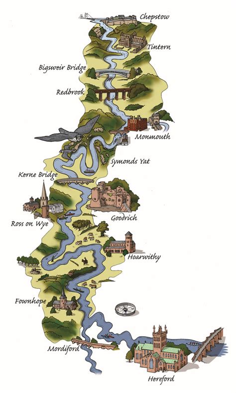 canoe-map-of-wye-valley – Wye Valley AONB