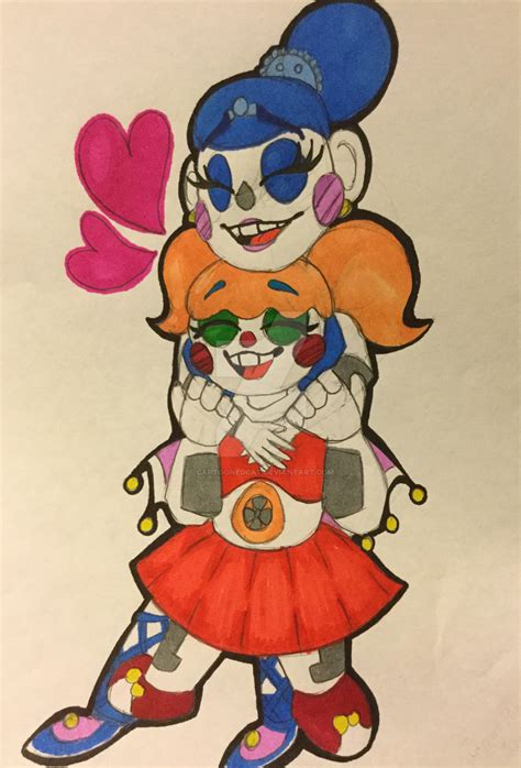 Baby X Ballora Commission By Cartoonedcat On Deviantart