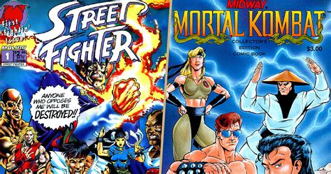 Street Fighter Vs. Mortal Kombat: Which 1990s Comic Book Series Is Better?