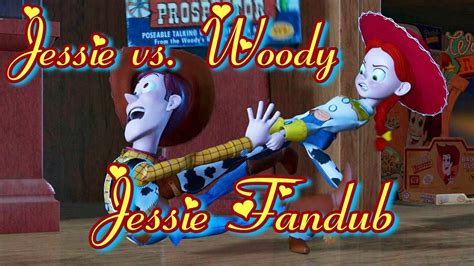 Toy Story 2 Jessie And Woody Fight