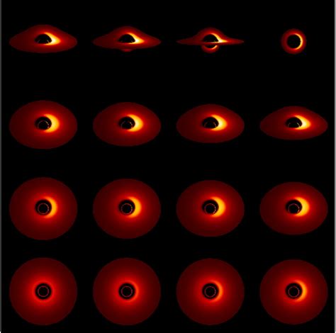 Accretion disk, by Jean-Pierre Luminet