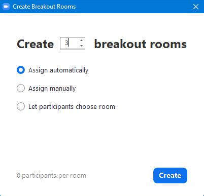 Tips for Zoom Breakout Rooms – Lessons Learned