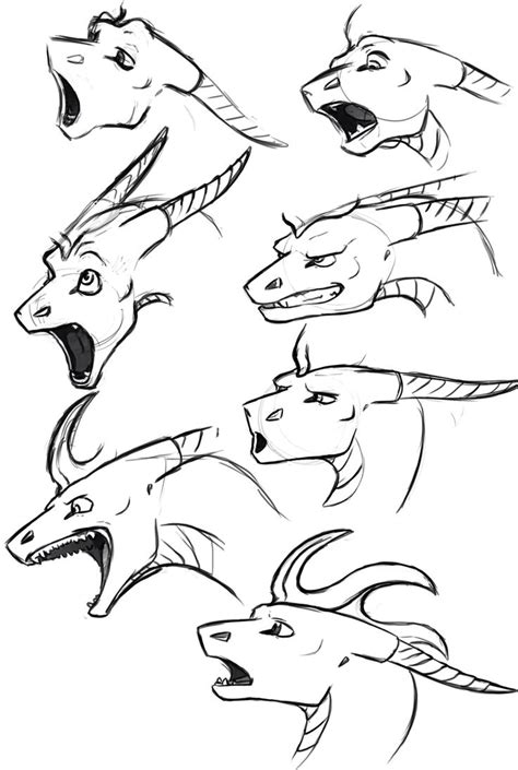 Oh LL Aah Ee Ehh Oo by SeaSaltShrimp on DeviantArt | Dragon sketch ...