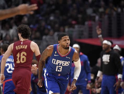 NBA: Paul George, Clippers end Cavaliers' winning streak | Inquirer Sports