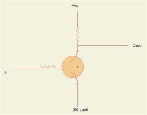 Not Gate Circuit Diagram - Circuit Diagram