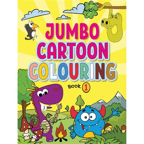 Jumbo Cartoon Colouring 1 - Peekaboo