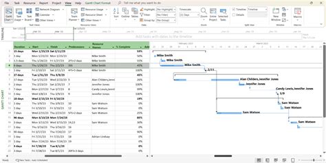 How To Open Gantt Chart In Microsoft Project - Infoupdate.org