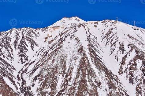 Snowy mountain landscape 20988066 Stock Photo at Vecteezy