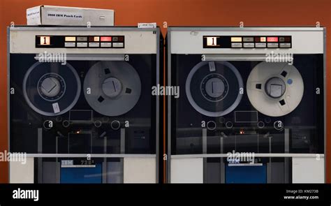 Vintage IBM 1401 computer mainframe system Stock Photo - Alamy