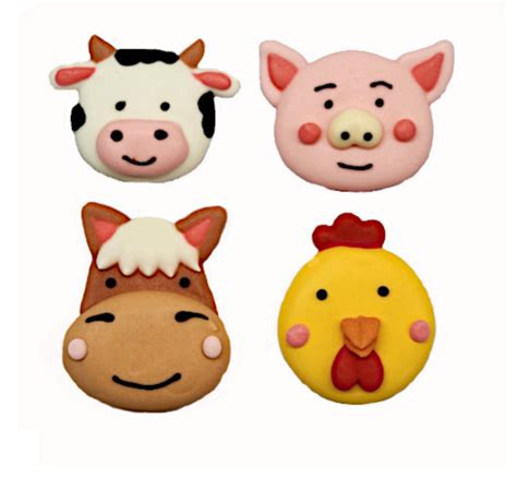 Farm Animals Cupcake Decorations x8 - The Cake Mixer | The Cake Mixer