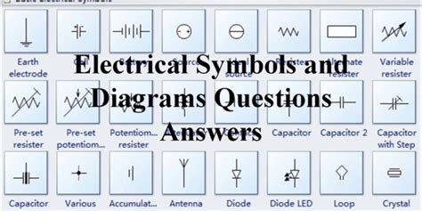 the electrical symbols and diagrams questions answers are in this ...