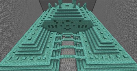 Ocean monument base Minecraft Map