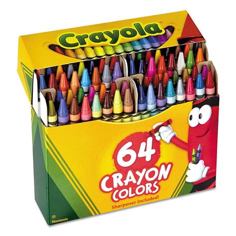 Official Crayon Colors That Start With A