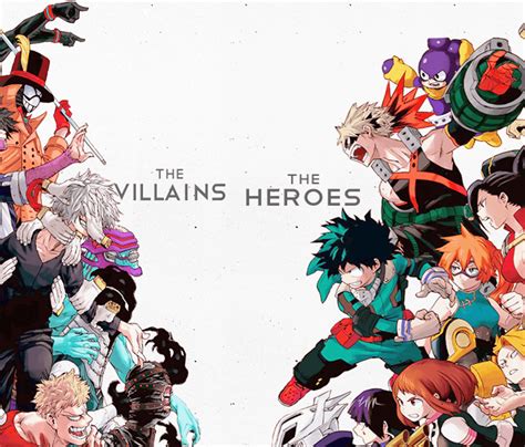 My Hero Academia Characters Villains