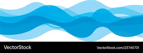 Abstract water wave design background Royalty Free Vector