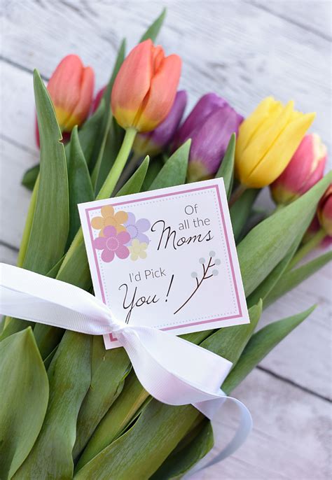 Mother's Day Flowers Gift Tags – Fun-Squared