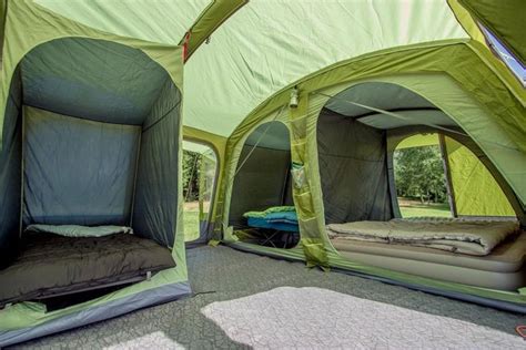 This Giant Family Tent Has Private Bedroom Compartments and a Full ...