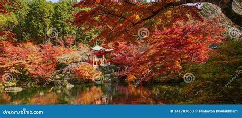 Autumn Scenery Of Kyoto, Japan Editorial Stock Photo - Image of orange ...