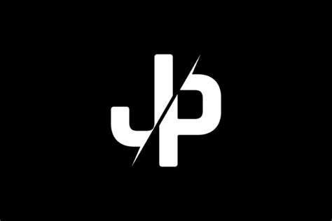 Monogram JP Logo Design Graphic by Greenlines Studios · Creative Fabrica