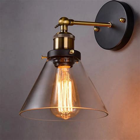 Modern Glass Wall Lamp Dining Living Room Wall Sconce Russia Bedside ...