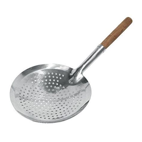 Chef's Supreme - 10" Stainless Strainer with Removable Wood Handle, 1 ...