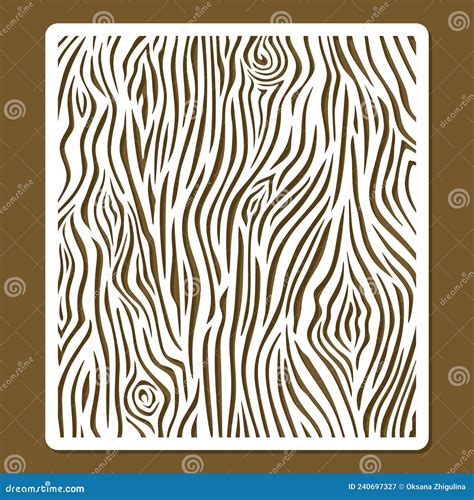 Stencil With Wood Texture. Cartoon Vector | CartoonDealer.com #240697327